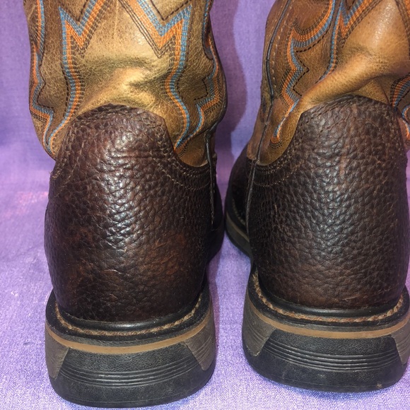 Used Men’s Noble Outfitters Western Work Boots Size 9R - Picture 6 of 14